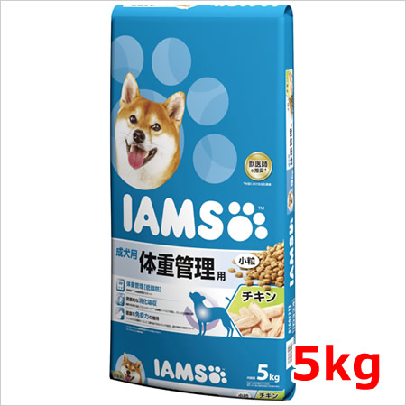 アイムス 成犬用体重管理用チキン小粒5kg 4,372円