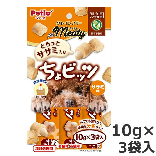 楽天市場】ペティオ ミーティ カットソーセージ ちょビッツ ササミ