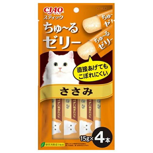 楽天市場】チャオスティック ちゅーるゼリー バラエティ 40本入り (15g
