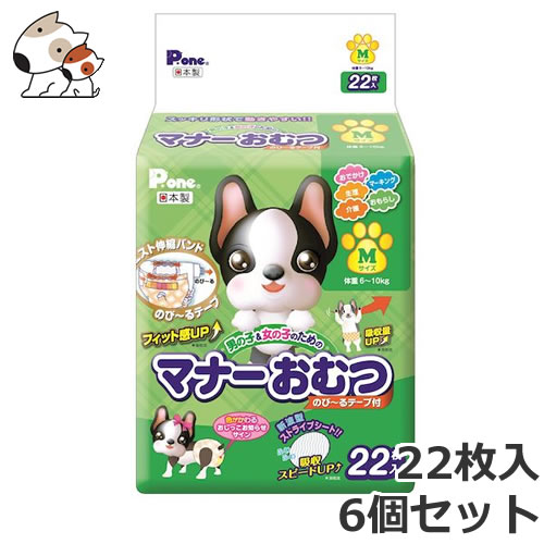 値引きする 楽天市場 第一衛材 男の子 女の子のためのマナーおむつ のび るテープ付き 22枚入 Mサイズ 6個セット トイレ しつけ おでかけ用品 ペット 犬用 お得なケース価格 ペッツマム 人気ブランド Lexusoman Com