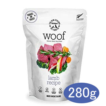 WOOF ラム　280g【ドッグフード/フィフィティーワン/ワフ】【フリーズドライ製法】【PETWILL】