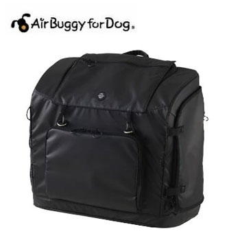 AirBuggyforDog（エアーバギー)　3WAY BACKPACK CARRIER（３ウェイバックパックキャリー）　ワイド　UG ブラック【キャリーバッグ】【犬用品・犬/ペット用品・ペットグッズ/中型犬/多頭飼い】