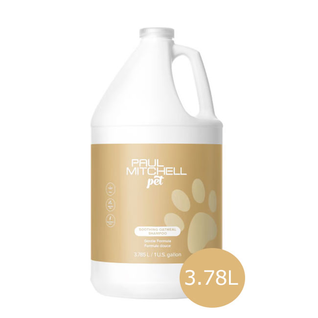 ポールミッチェルペット　ガロンサイズ オートミールシャンプー 3.78リットル【ケア用品】【犬用品,猫用品,ペット用品,ペットグッズ】