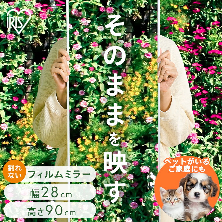 《SALE★10％OFF》＼新商いもの／◆愛玩動物がいるおうちでも楽になること◆ 鏡 飾りつけ 割れない 五体 大型 五体鏡 立て掛け 姿見 今めかしい 鏡鑑 軽さ ウォール鏡鑑 姿見鏡 安全性のある か細い 賃貸借契約 社交ダンス 28cm×90糎・115糎・150糎 50cm×160糎 アイリスオーヤマ KWM *[2606SI]