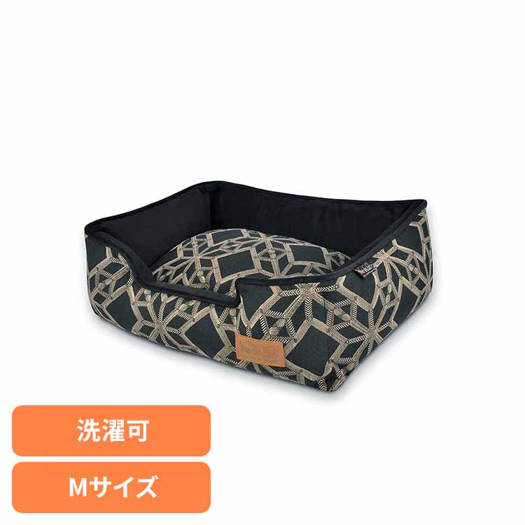ラウンジベッド M ソルスティス ペット用ベッド 犬用ベッド 猫用ベッド 犬用クッション 猫用クッション ペット用クッション あごのせ 洗いやすい ずっと使える デザイン性 ルークラン