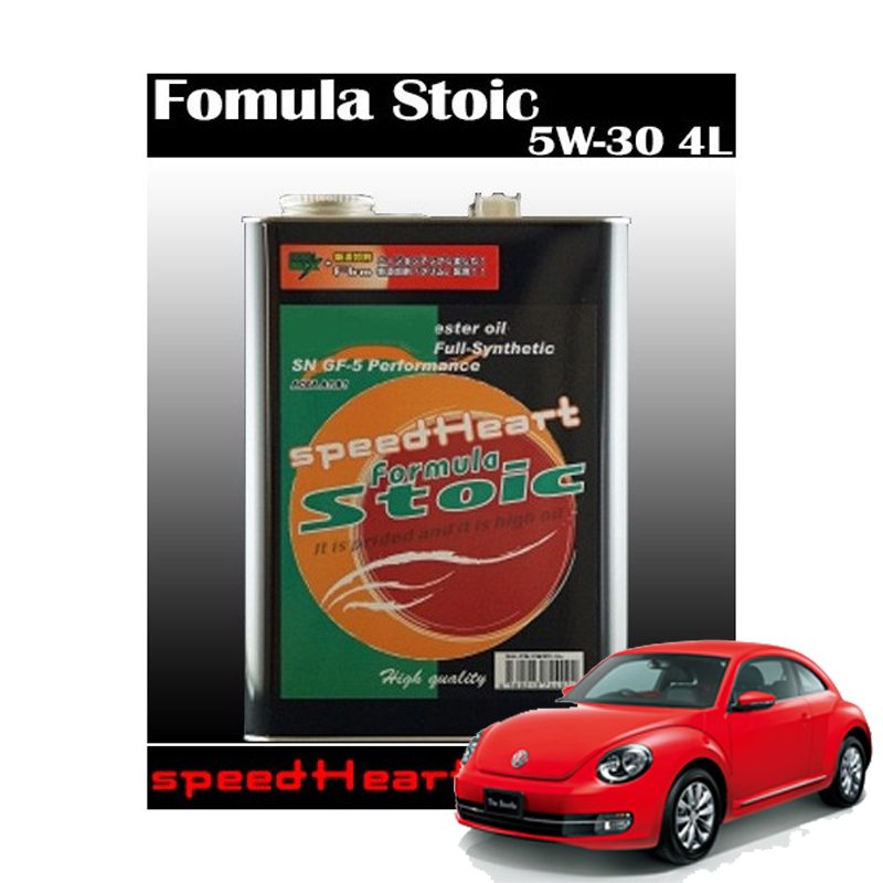 ザビートル オイル スピードハート Speed Heart FomulaStoic 5w-30 4L 送料無料 THE BEETLE VW フォルクスワーゲン カー用品画像