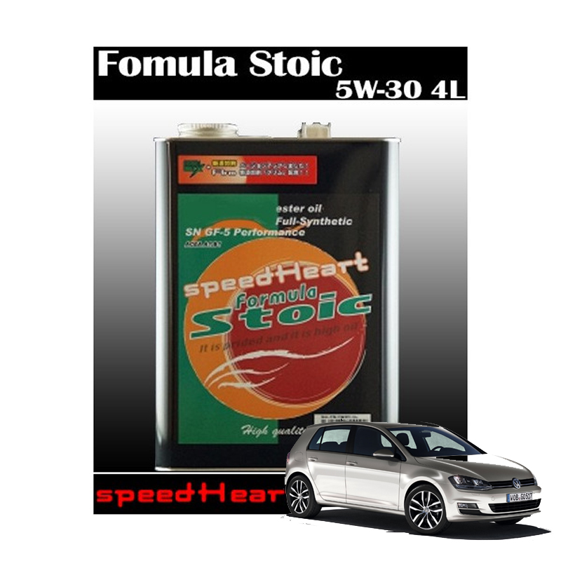 GOLF7 ゴルフ スピードハート Speed Heart Fomula Stoic 5w-30 4L 送料無料 VW フォルクスワーゲン カー用品画像