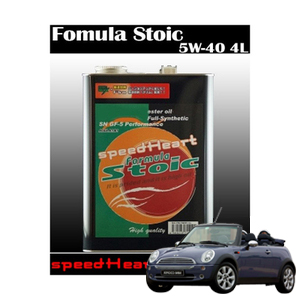 ミニ MINI R52 ミニ スピードハート Speed Heart Fomula Stoic 5w-40 4L 送料無料 BMW カー用品画像