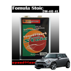 ミニ MINI R56 ミニ スピードハート Speed Heart Fomula Stoic 5w-40 4L 送料無料 BMW オイル カー用品画像