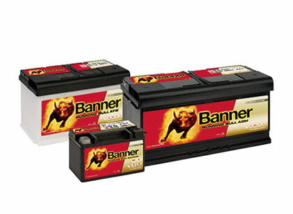 楽天市場】Banner バナー Running Bull 欧州車用AGMバッテリー AGM-570