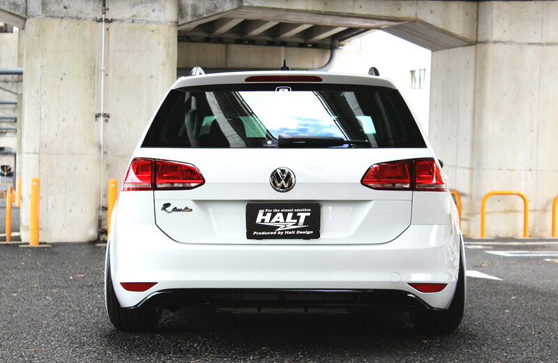 VW GOLF7 ヴァリアント専用 R Face Line リア ディフューザー (FRP) Rear Diffuser エアロ パーツ 外装 スポイラー