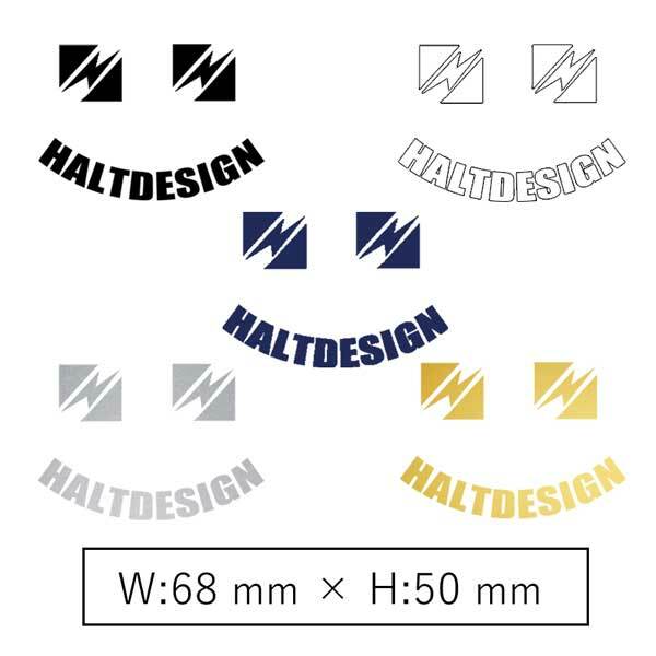 ハルトベア ステッカー Cタイプ 1pcs HALTBEAR ハルトベアー 白 黒 車用 シール ベアー ドレスアップ VW AUDI MINI 国産車 かわいい クマ画像