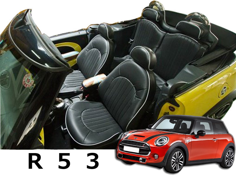 BMW　MINI　R53専用　CABANA オーダーメイドシートカバー　パークレーン　全シート 47,762円