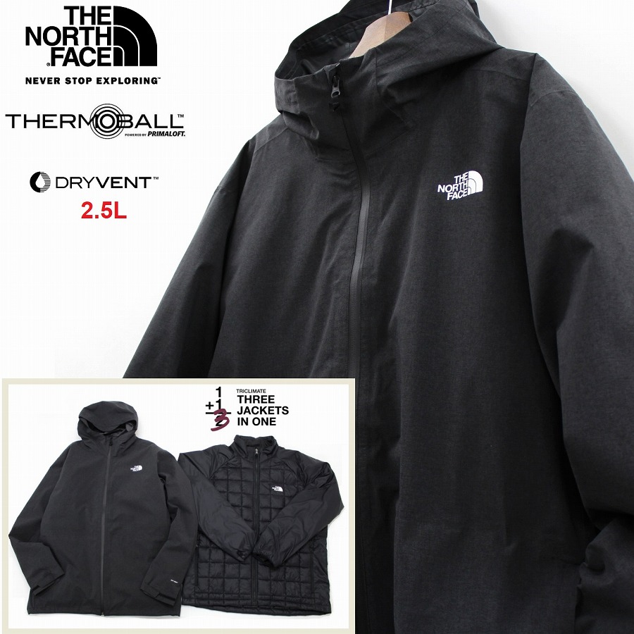 楽天市場】THE NORTH FACE ザ ノースフェイス 3way仕様 SEQUOIA