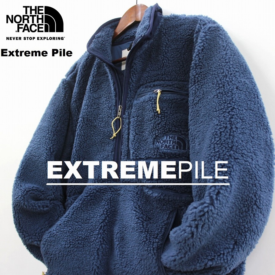 楽天市場】THE NORTH FACE ザ ノースフェイス PARKVIEW FLEECE JACKET フリースジャケット メンズ SUMMIT  NAVY × BANFF BLUE モコモコ 厚手ボア仕様 : P.F.マーケット