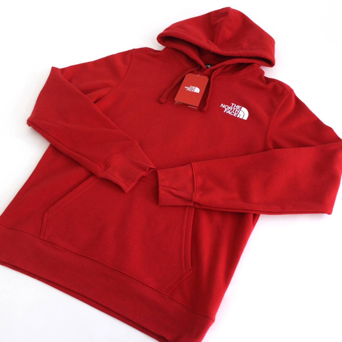 the north face red hoodie