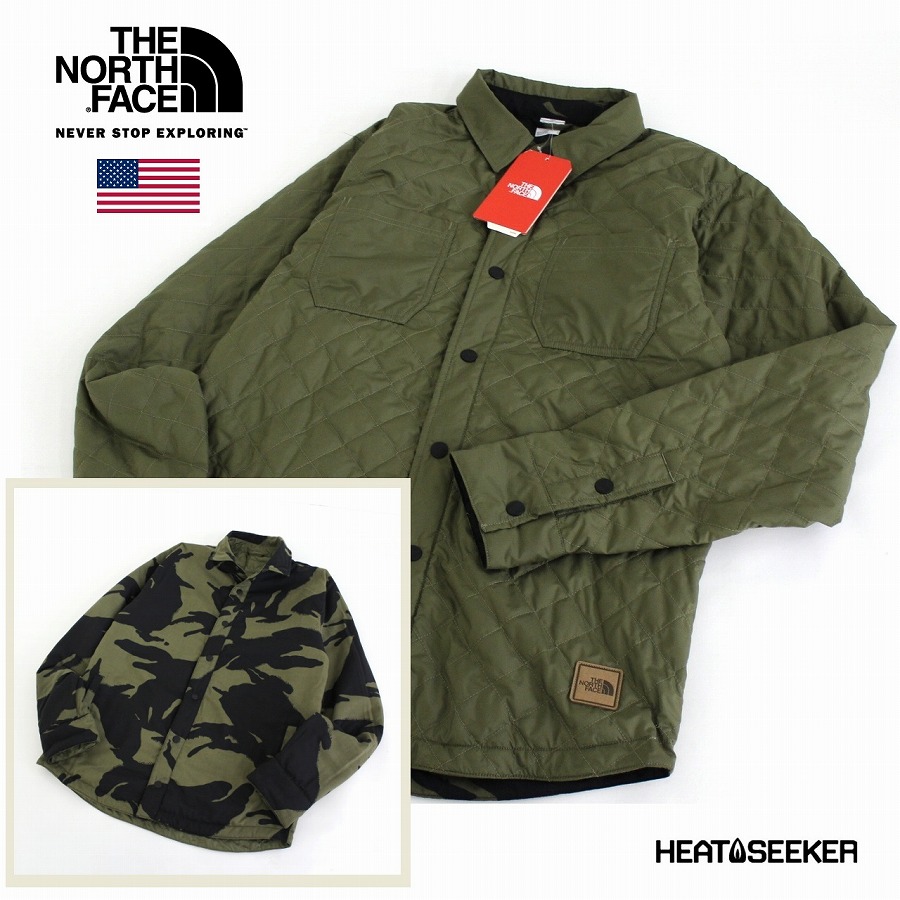 the north face men's fort point insulated reversible flannel