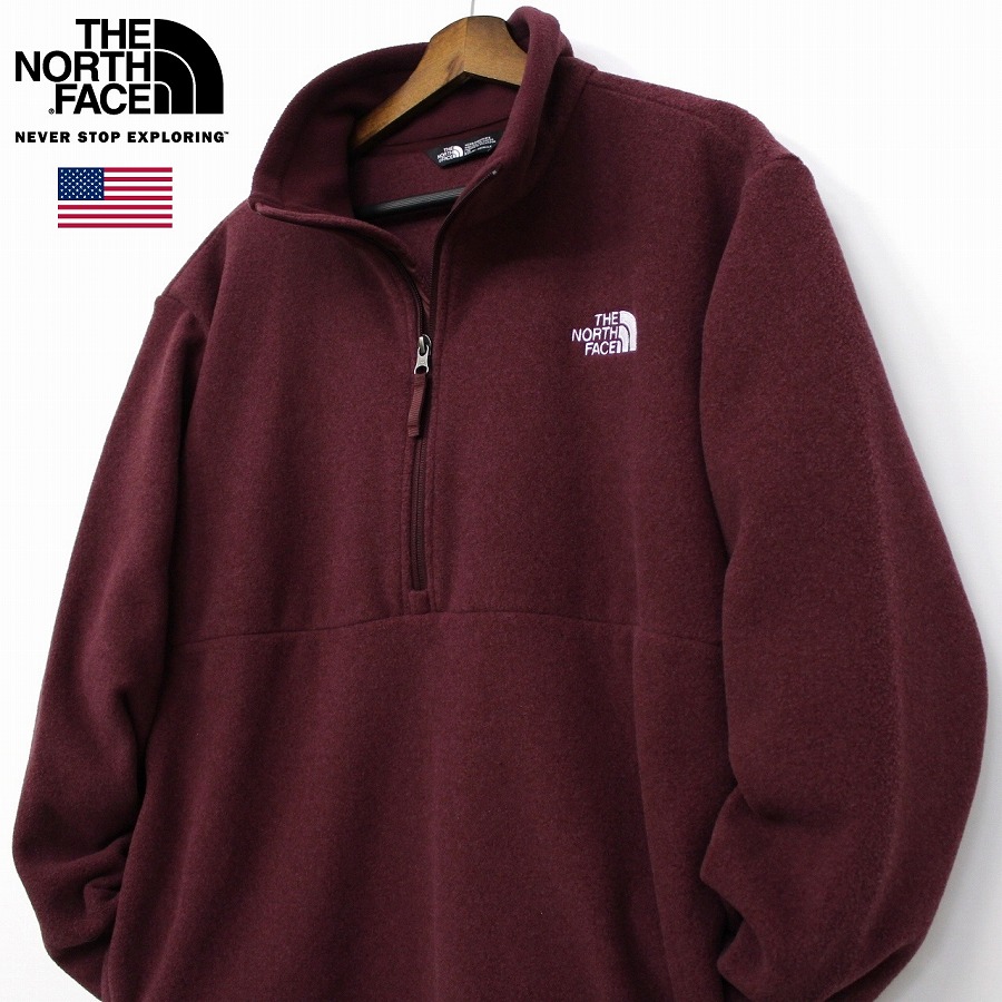 楽天市場 The North Face ザ ノースフェイス Campbell フリースジャケット メンズ ボルドー系色 ドローコード付 P F マーケット
