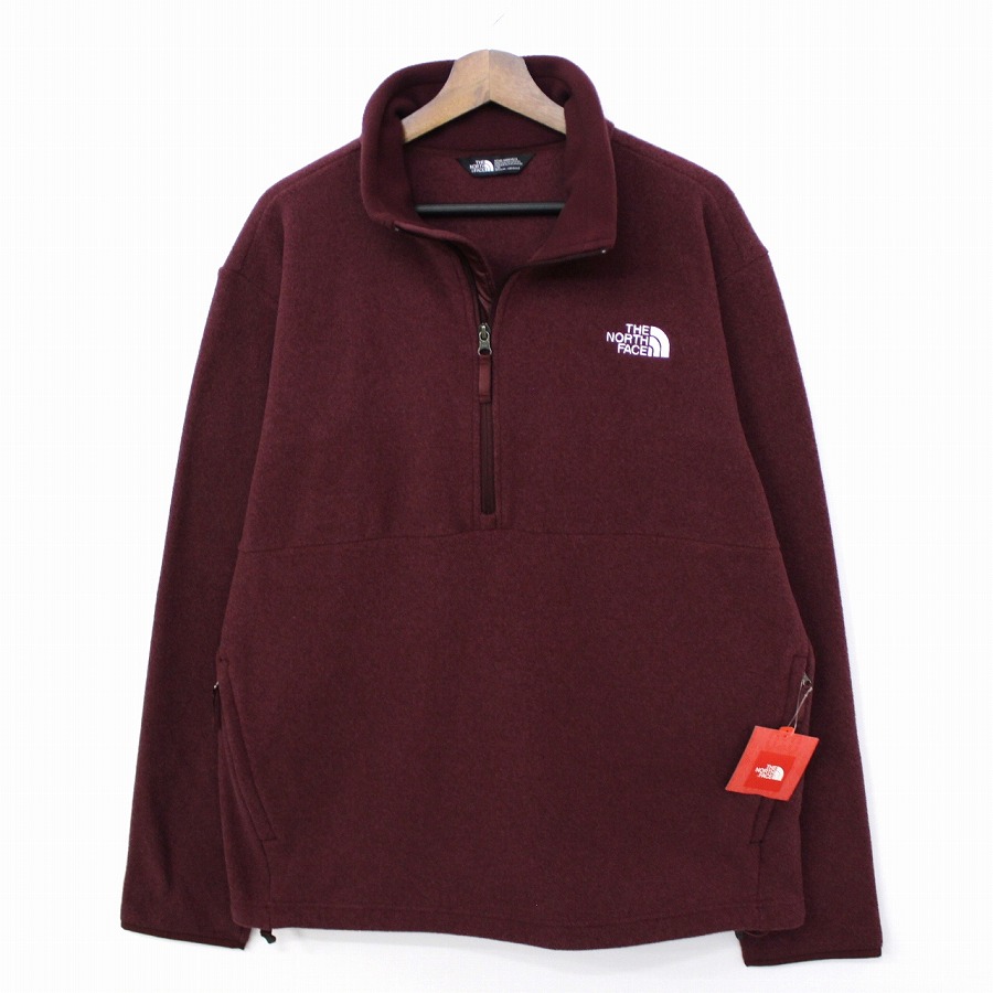 楽天市場 The North Face ザ ノースフェイス Campbell フリースジャケット メンズ ボルドー系色 ドローコード付 P F マーケット