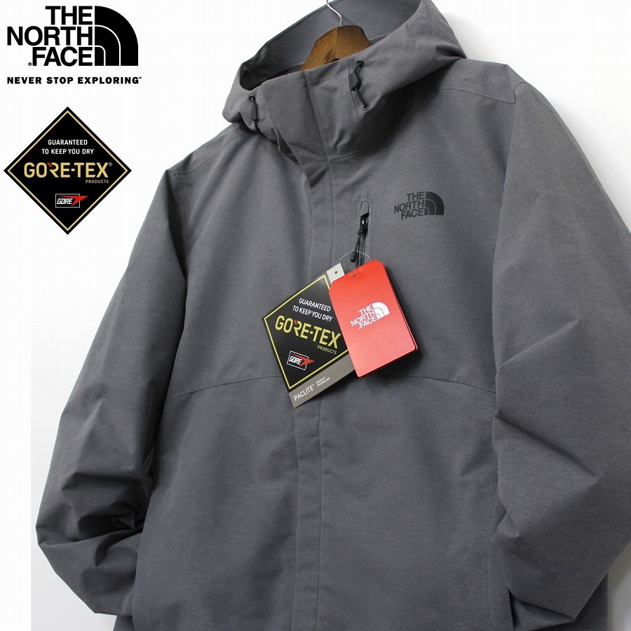 楽天市場 The North Face ザ ノースフェイス Gore Tex Dryzzle Jacket ゴアテックス マウンテンパーカー メンズ グレー色 P F マーケット