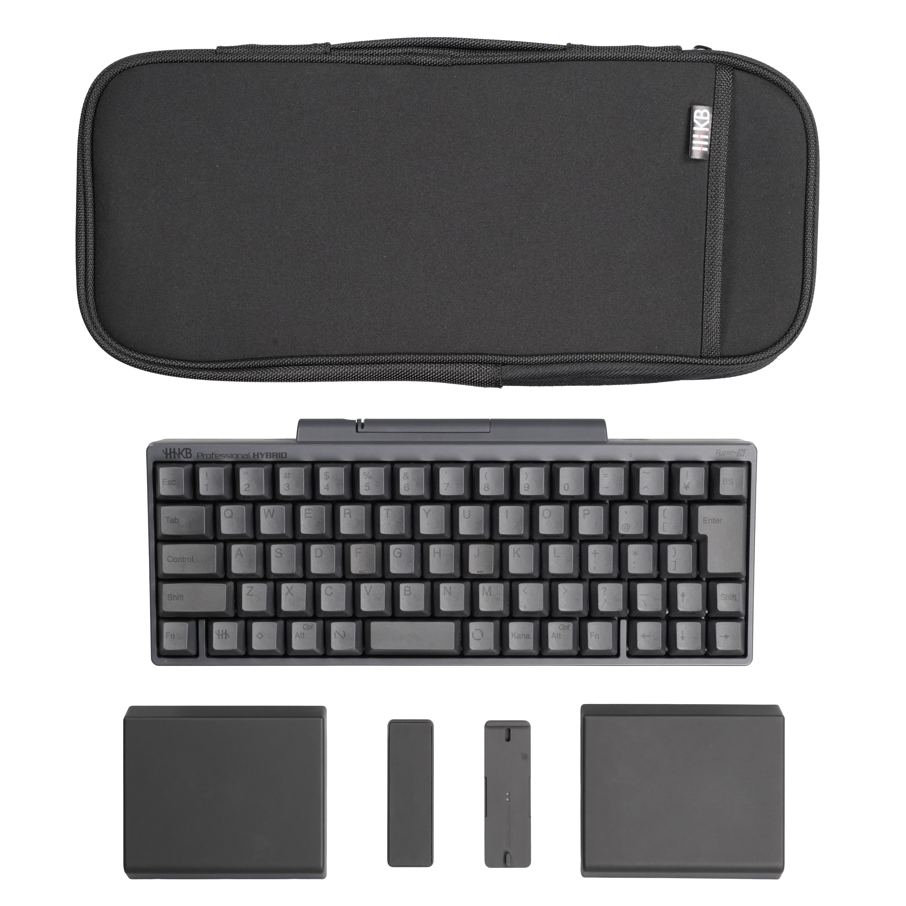 HHKB Professional HYBRID Type-S 日本語配列「墨」フレキシブルワークセット|PFUダイレクト店
