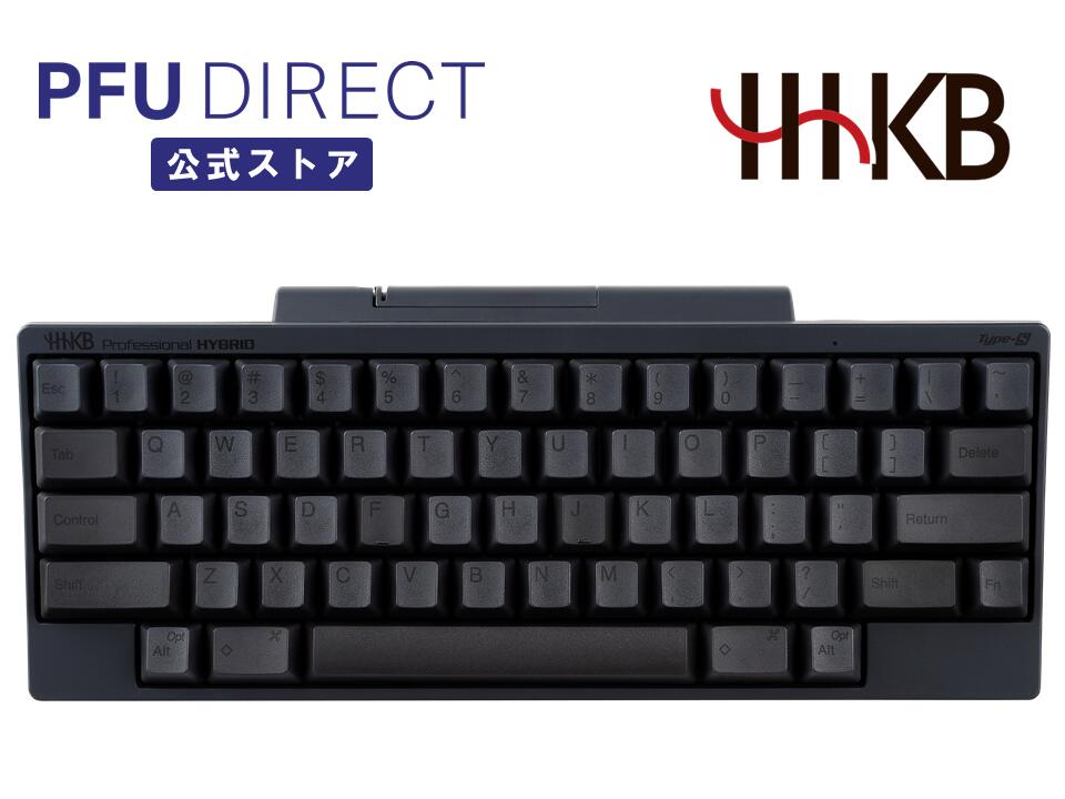 楽天市場】HHKB Professional HYBRID Type-S 日本語配列／墨 Bluetooth