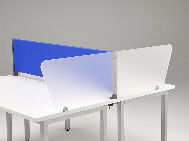 YSP-C/S専用 アクリルサイドパネル デスク パーテーション パネル サイドパネル 幅129.5cm 両側用 ●大型商品