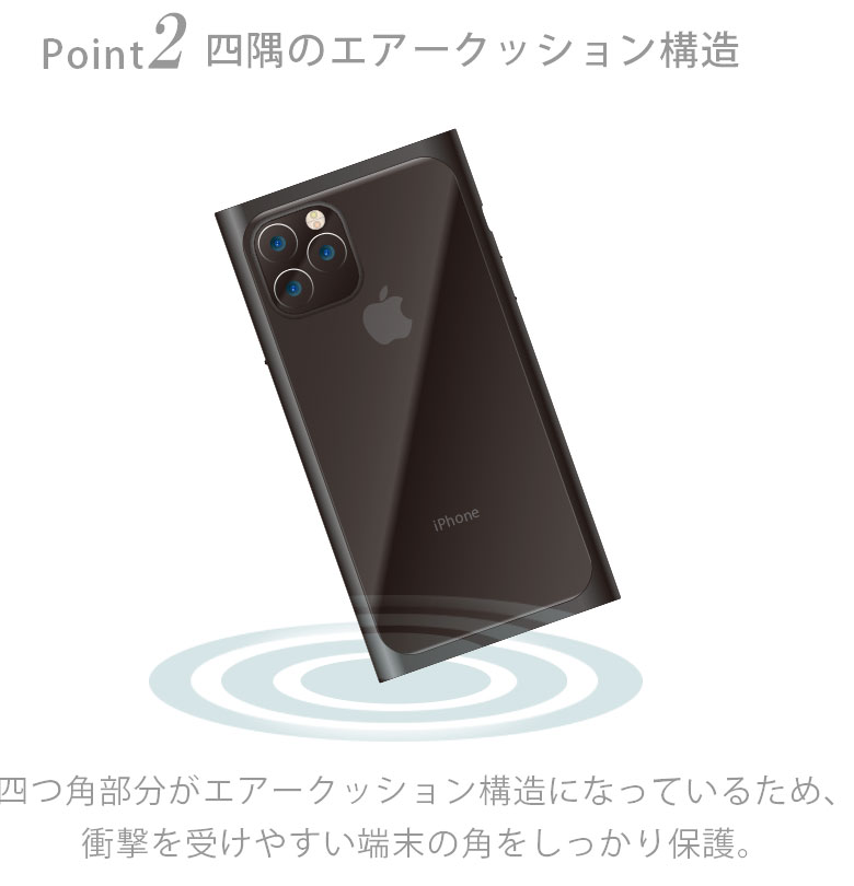 楽天市場 Iphone 11 Pro Max用 クリアガラスタフケース スクエア型 背面ケース 背面保護 スマホケース ガラスケース 高硬度9hガラス 耐衝撃 飛散防止加工 軽量 落下防止 ストラップ ストラップホール Tpu ケース 透明 6 5インチ アップル アイフォン Premium Style Store