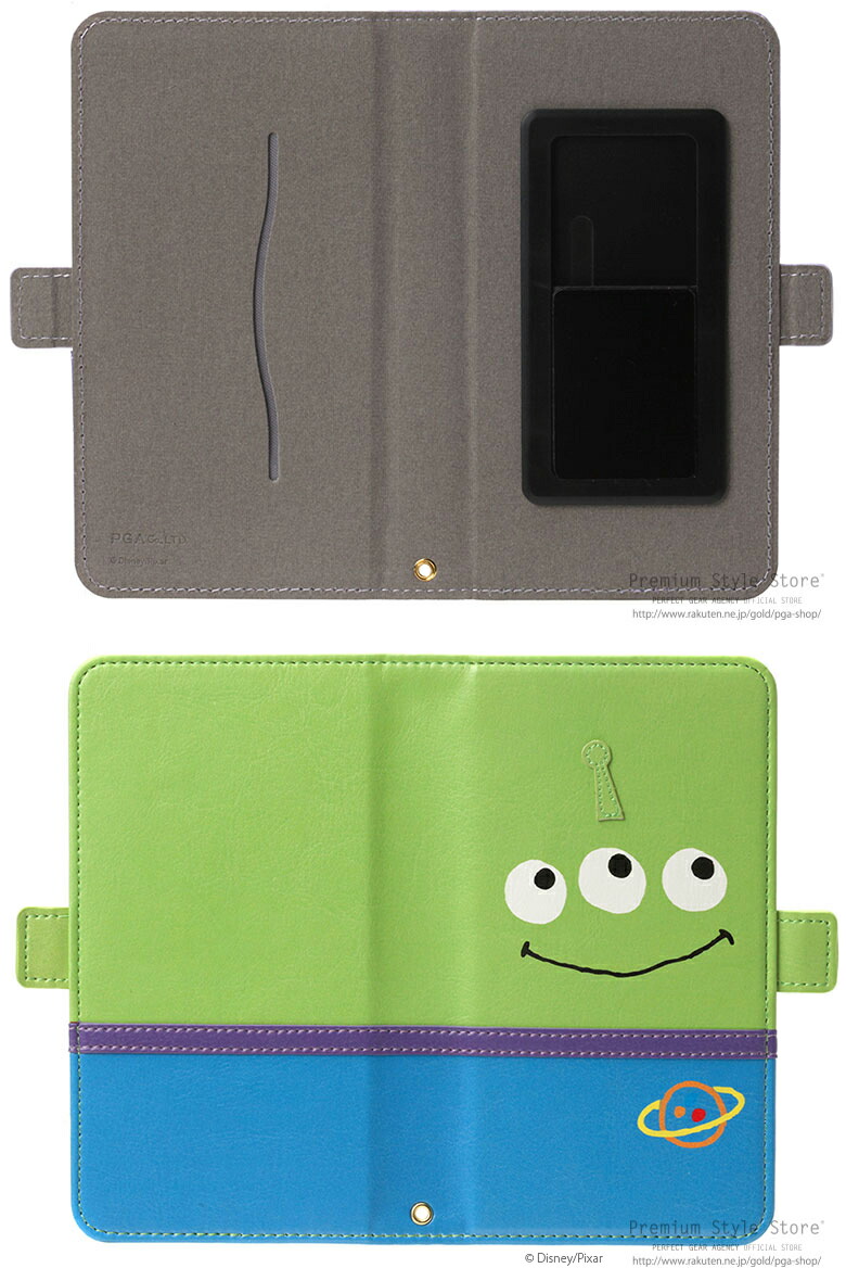 楽天市場 Pixar ピクサー キャラクター マルチフリップカバー 多機種対応 Disney ディズニー エイリアン リトルグリーンメン ハム マイク トイストーリー モンスターズインク スリンキー ロッツォ セリア 手帳型 フリップ スマホ スマートフォン ケース カバー ポケット