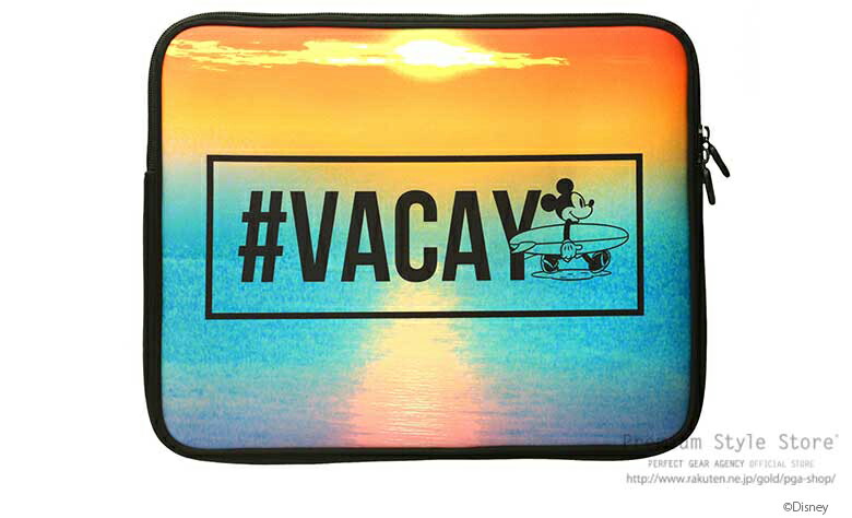 楽天市場 ディズニー パソコンケース Pc タブレット インナーケース ミッキーマウス Disney ミッキー サーフ Mickey Mouse 軽量 薄型 スリム コンパクト ノートパソコン Pc タブレット ケース カバー 携帯 持ち運び 出張 旅行 クッション性 ファスナー Macbook Surface