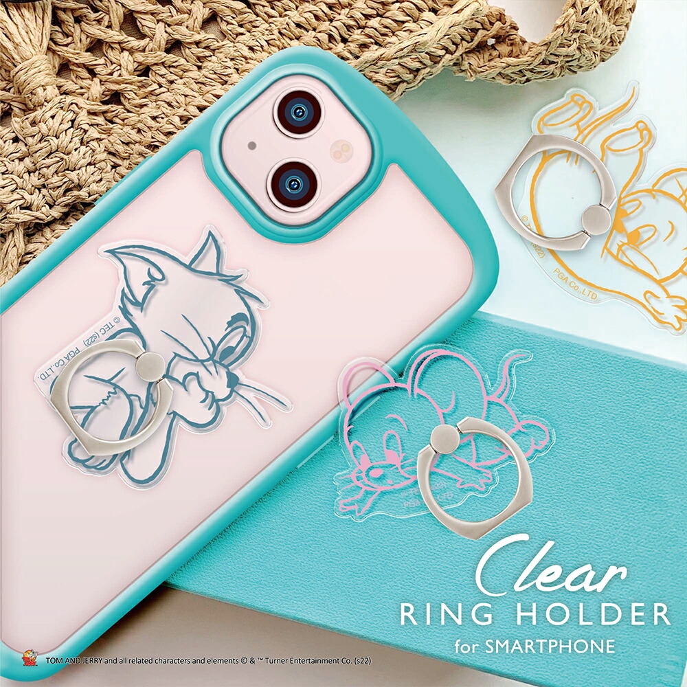 楽天市場】スマホリング トムとジェリー キャラクター トム ジェリー