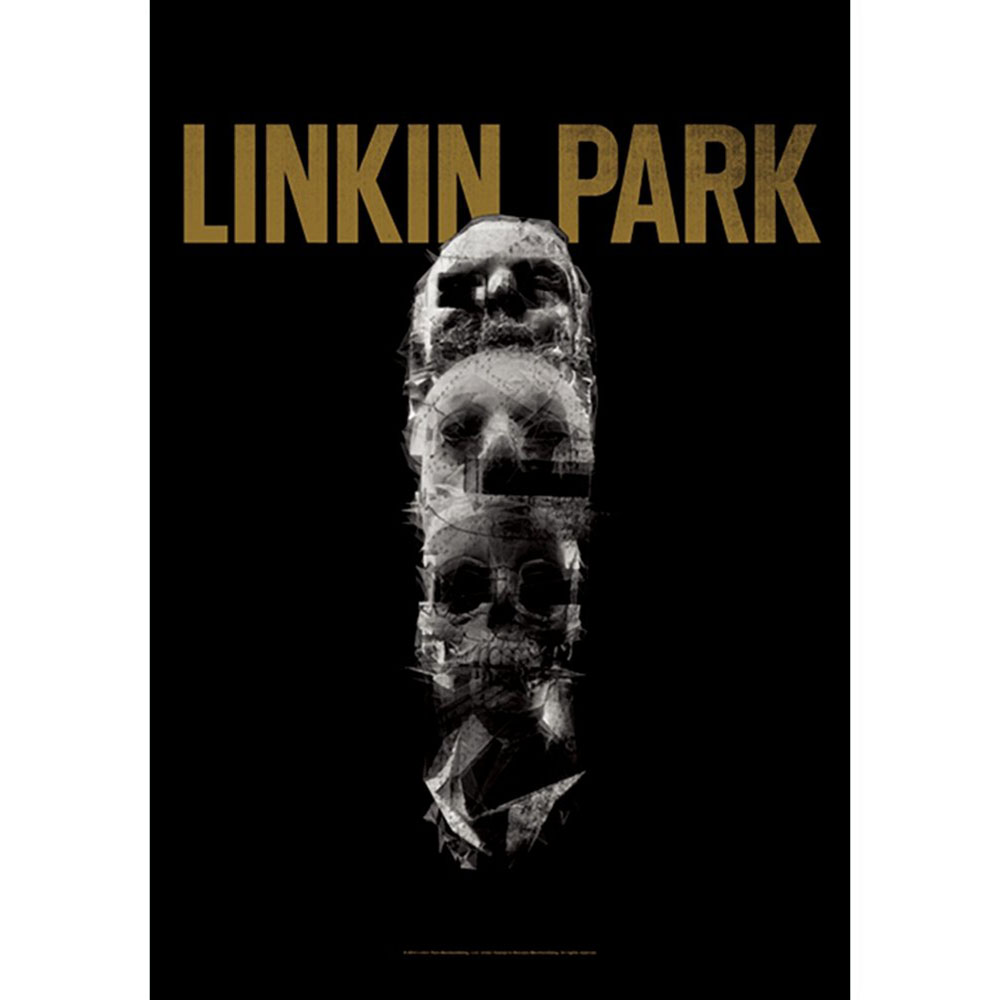 楽天市場 Linkin Park リンキンパーク 結成25周年 Skull Totem タペストリー 公式 オフィシャル Pgs