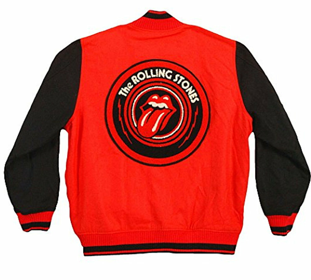 楽天市場 Rolling Stones ローリングストーンズ 映画 Gimme Shelter 公開50周年 Varsity Jacket バックプリントあり アウター メンズ 公式 オフィシャル Pgs