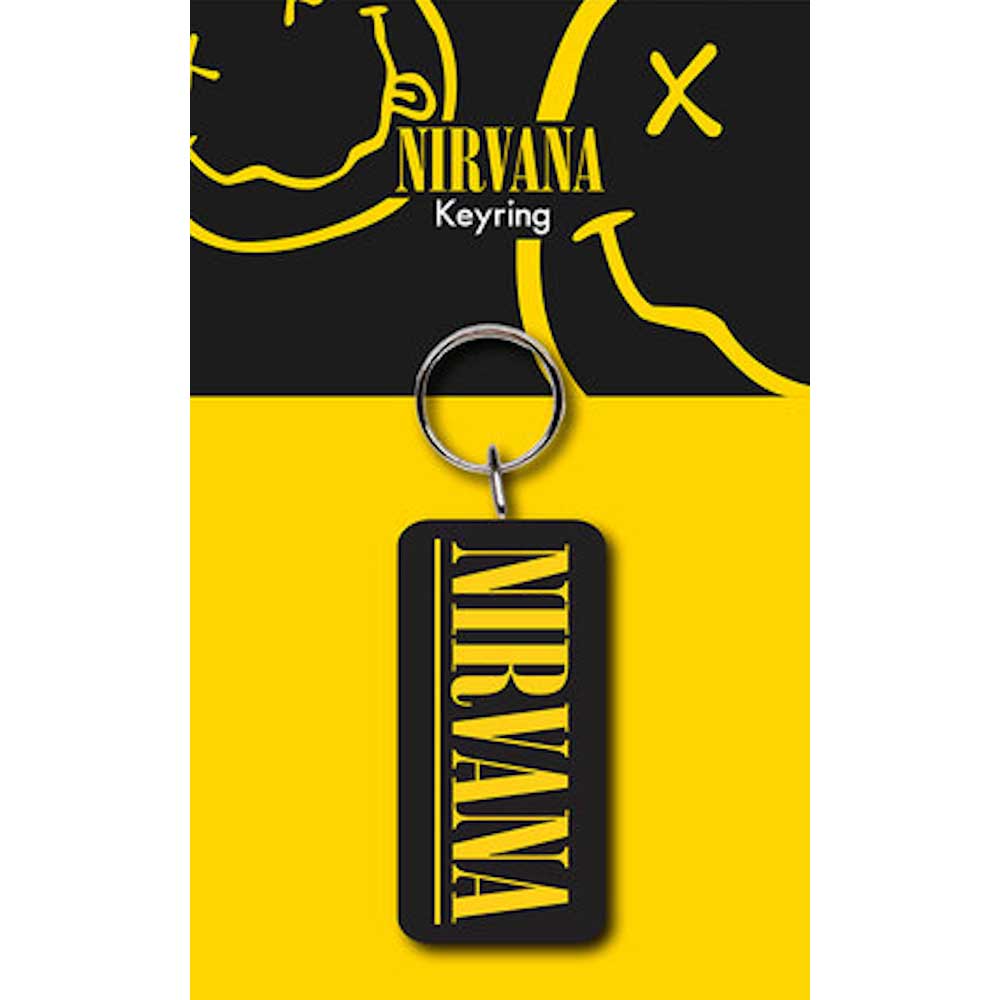 楽天市場 Nirvana ニルヴァーナ Logo ラバー キーリング キーホルダー 公式 オフィシャル Pgs