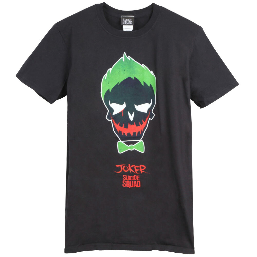 SUICIDE SQUAD スーサイドスクワッド (公開 10周年 ) - JOKER ICON / ヴィンテージ / Tシャツ / メンズ 【公式 / オフィシャル】