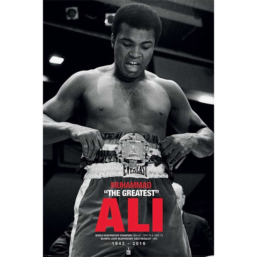 楽天市場 Muhammad Ali モハメドアリ Belt ポスター 公式 オフィシャル Pgs