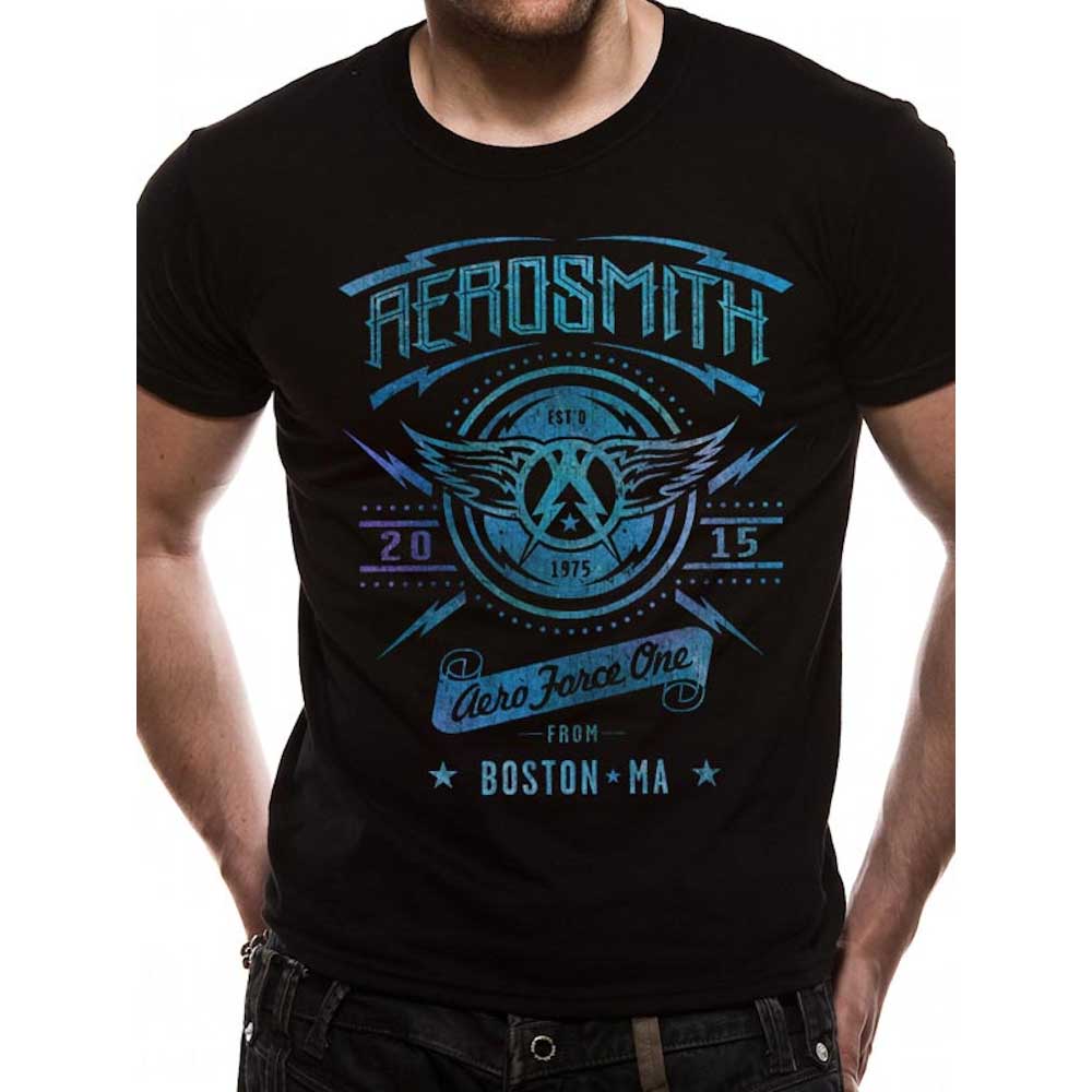 AEROSMITH エアロスミス - AEROFORCE ONE / Tシャツ / メンズ 【公式 / オフィシャル】
