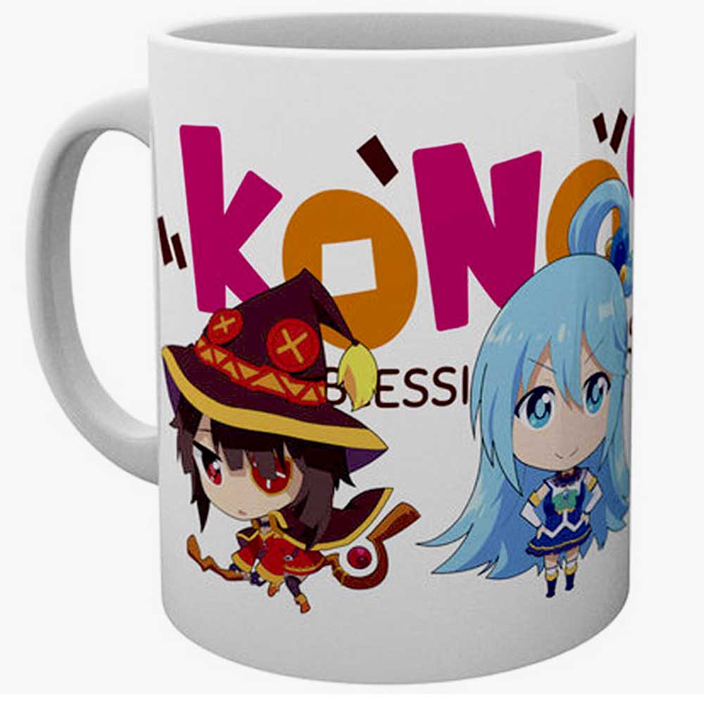 楽天市場 Konosuba この素晴らしい世界に祝福を アクア めぐみん このすば Chibi マグカップ 公式 オフィシャル Pgs