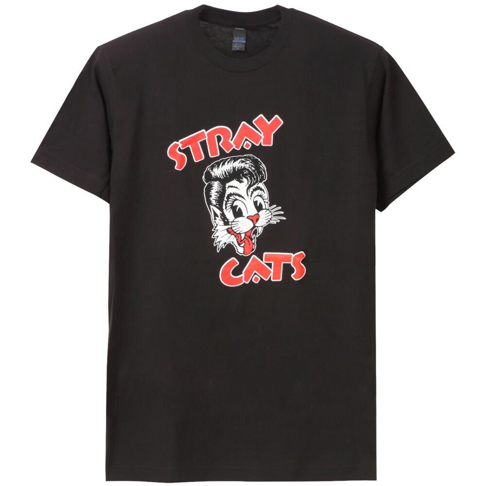 激レア★ストレイキャッツ バンダナ stray cats ビンテージ　ロカビリー 楽天市場】STRAY CATS/ストレイ・キャッツ メンズ半袖Tシャツ