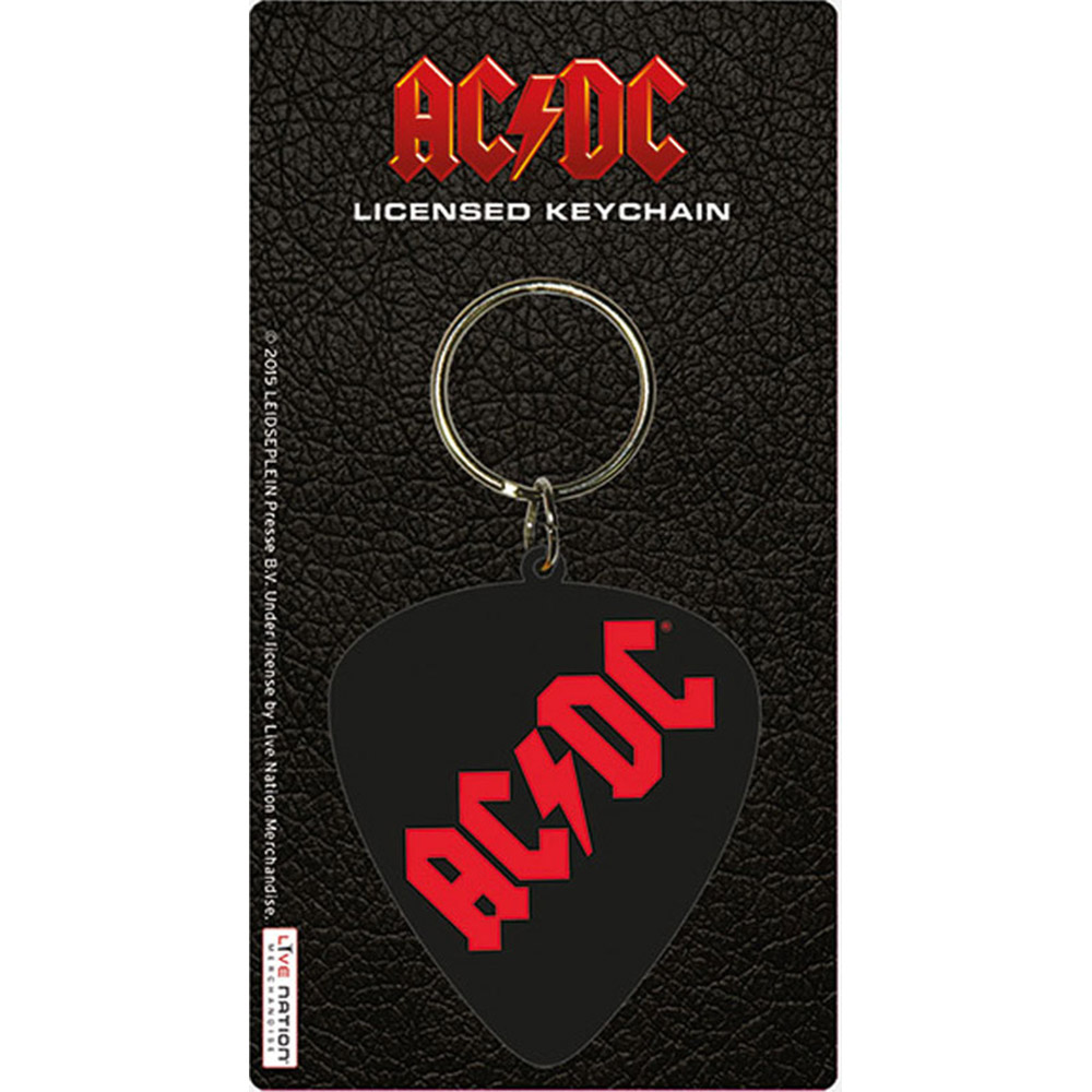 【楽天市場】AC/DC エーシーディーシー - PLECTRUM / ラバー・キーリング / キーホルダー 【公式 / オフィシャル】：PGS
