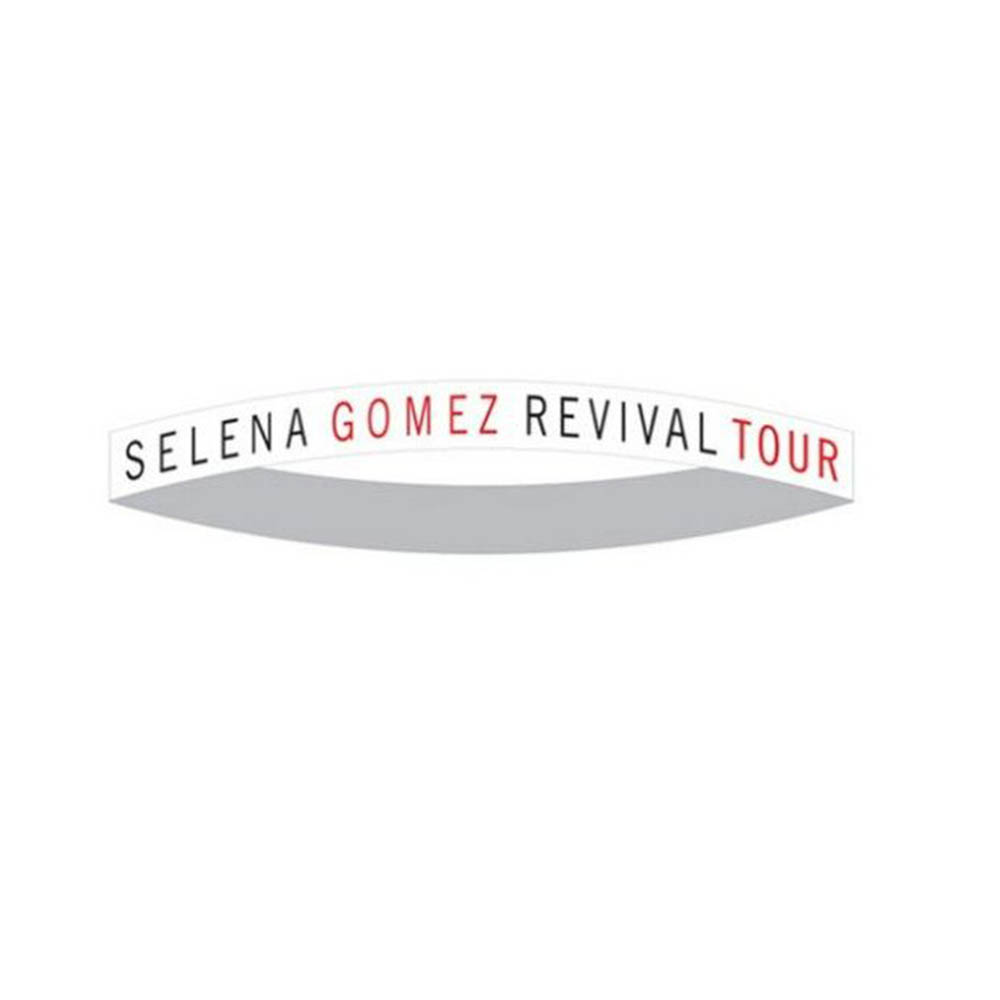 楽天市場 Selena Gomez セレーナゴメス White Revival Tour Wristband リストバンド 公式 オフィシャル Pgs