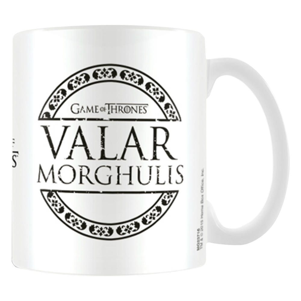 GAME OF THRONES ゲーム・オブ・スローンズ - Valar Morghulis / マグカップ 【公式 / オフィシャル】画像