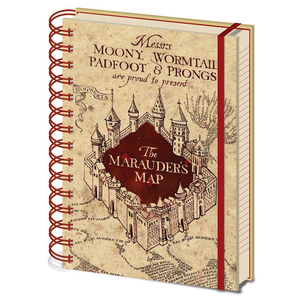 楽天市場 Harry Potter ハリーポッター 映画公開周年 The Marauders Map ノート 公式 オフィシャル Pgs