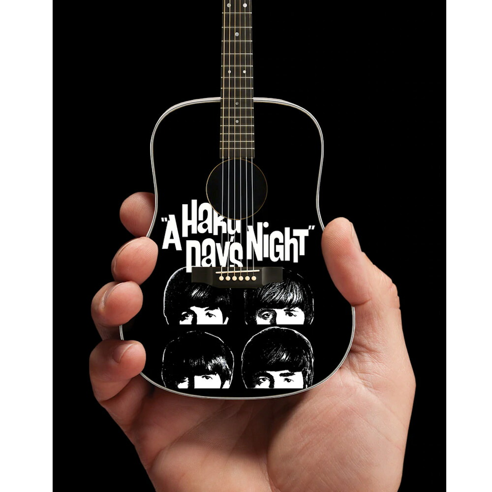 THE BEATLES ビートルズ (来日 60周年 ) - A Hard Days Night Tribute / Radio Days / ミニチュア楽器 【公式 / オフィシャル】