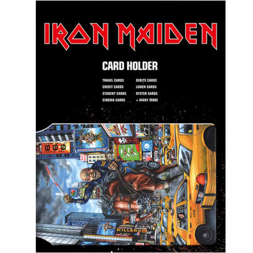 楽天市場 Iron Maiden アイアンメイデン New York カードケース 公式 オフィシャル Pgs