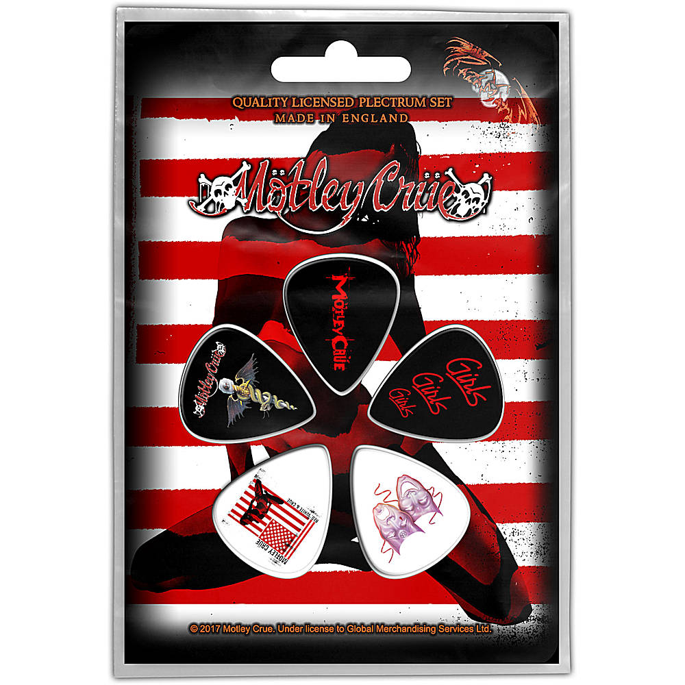 Motley Crue ギターピックセット　モトリークルー 予約】 Amazon | Motley Crue モトリー・クルー ギターピック 6