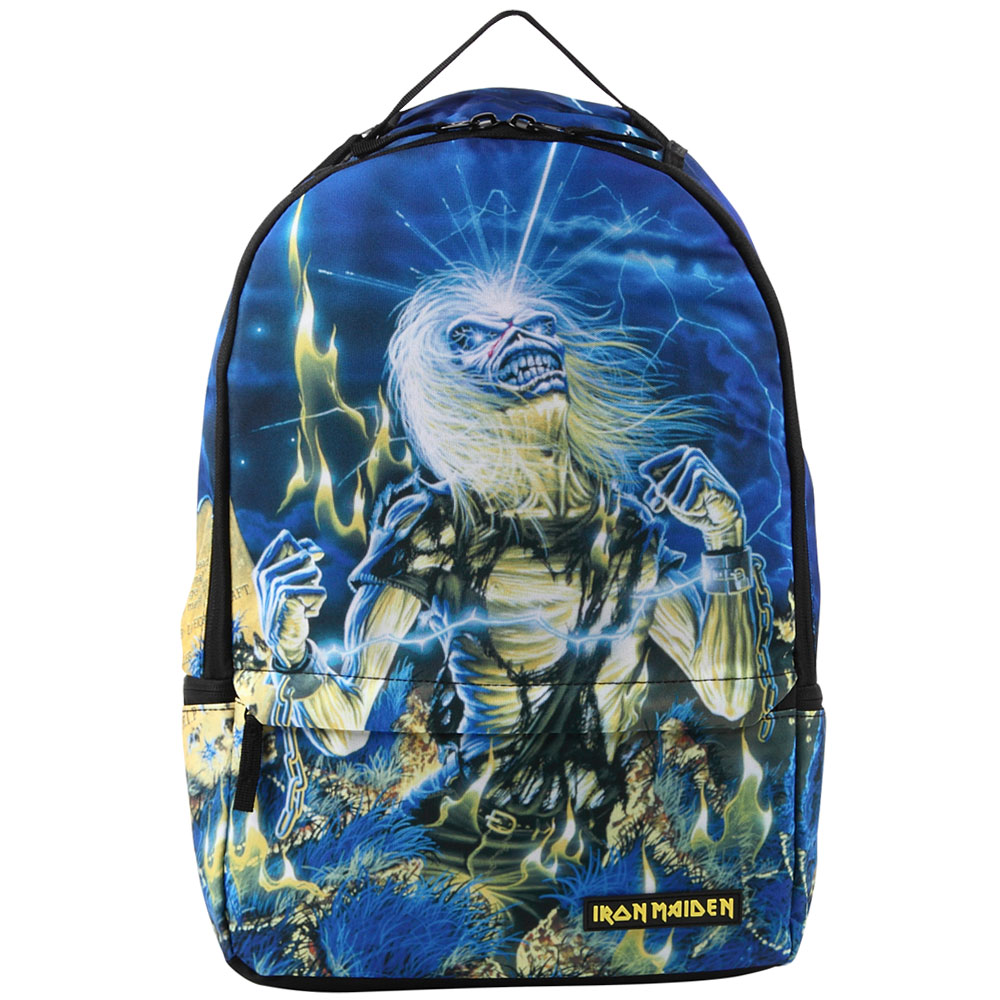 100 本物 Iron Maiden アイアンメイデン バックパック バッグ 公式 オフィシャル 人気の Www Purpleforparents Us