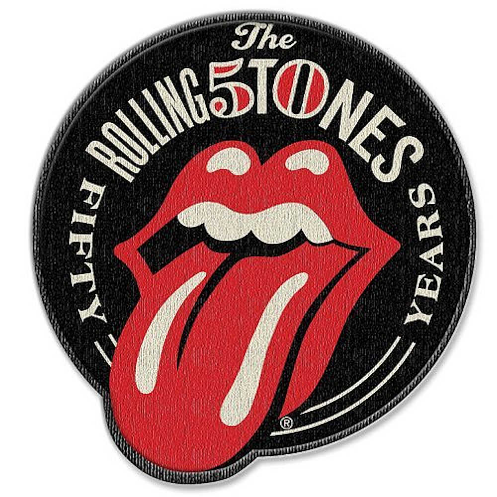 楽天市場 Rolling Stones ローリングストーンズ 50th Anniversary ワッペン 公式 オフィシャル Pgs