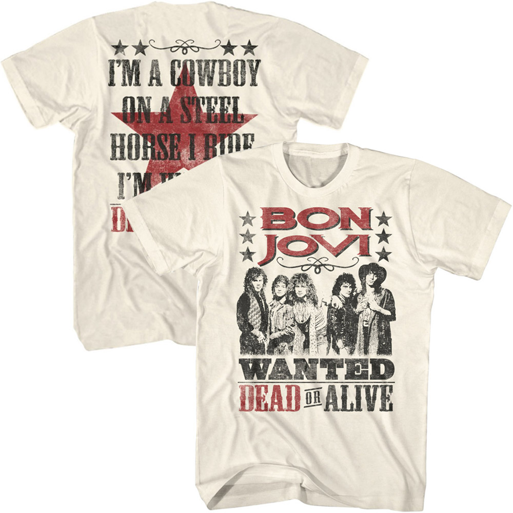 楽天市場 Bon Jovi ボン ジョヴィ 映画公開記念 Dead Or Alive バックプリントあり Tシャツ メンズ 公式 オフィシャル Pgs