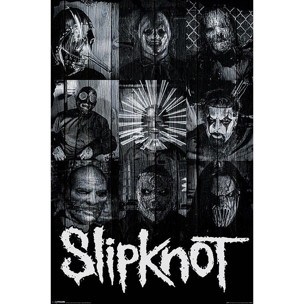 楽天市場 Slipknot スリップノット Masks ポスター 公式 オフィシャル Pgs